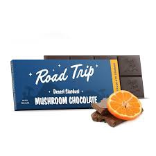 ROAD TRIP MUSHROOM CHOCOLATE BARS / Dark Chocolate Orange
